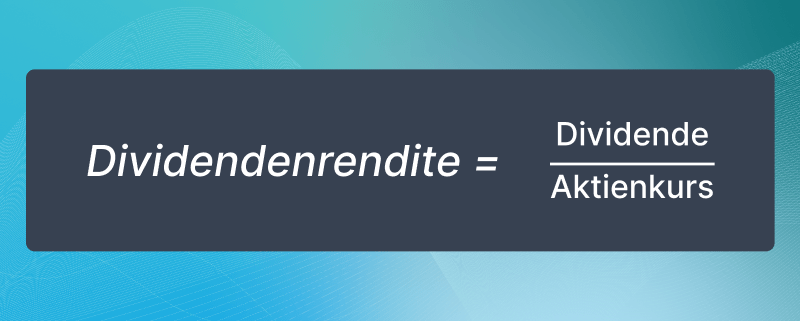 Dividendenrendite erklärut