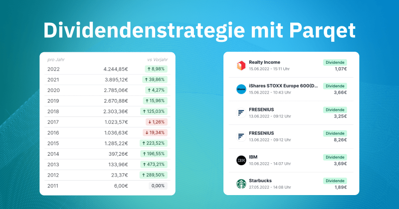 Dividendenstrategie mit Parqet