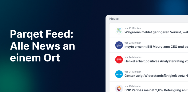 Parqet Feed